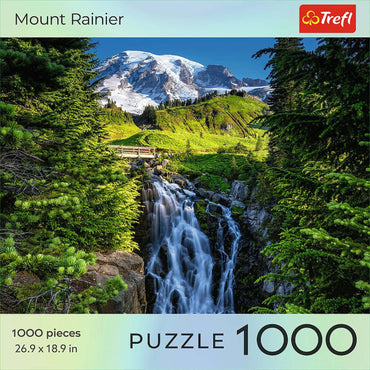 Trefl Red National Parks Mount Rainier 1000 Piece Puzzle
