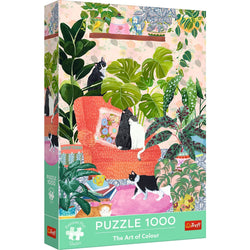 Trefl Premium Plus The Art of Color Home Sweet Home 1000 Piece Puzzle (ONLINE ORDER ONLY)