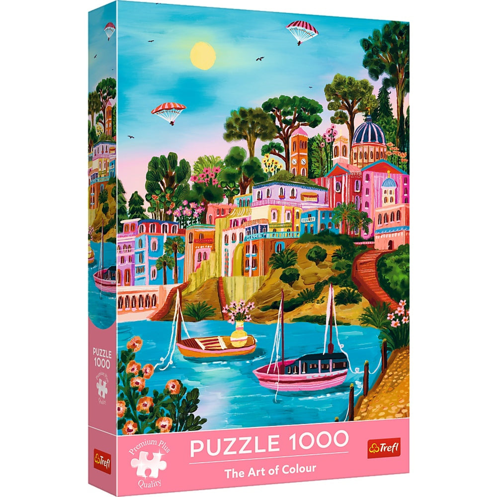 Trefl Premium Plus The Art of Color Syros, Greece 1000 Piece Puzzle (ONLINE ORDER ONLY)