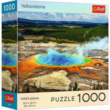 Trefl Red National Parks: Yellowstone 1000 Piece Puzzle