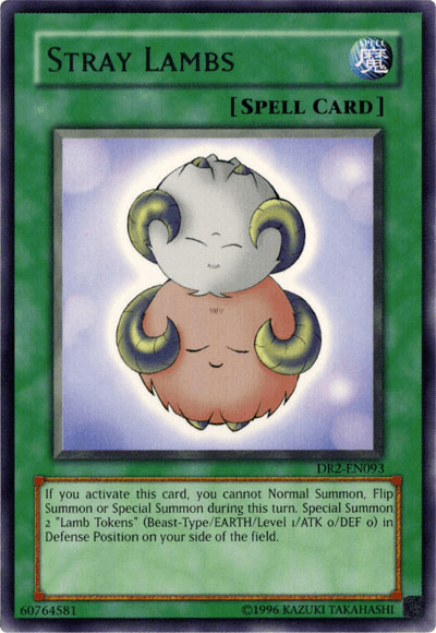 Stray Lambs [DR2-EN093] Rare (ONLINE ORDER ONLY)