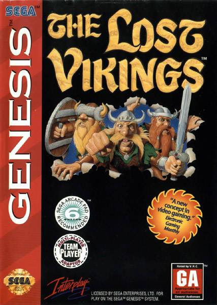 The Lost Vikings (Sega Genesis) (ONLINE ORDER ONLY)