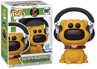 Dug w/ Headphones (Up, Dug Days) 1097 - Funko Shop Exclusive (Online Order Only)