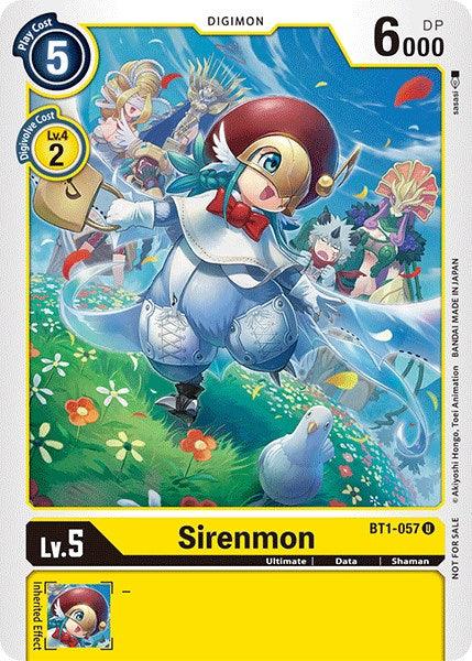 Sirenmon [BT1-057] (Winner Pack Double Diamond) [Release Special Booster Promos] (ONLINE ORDER ONLY)