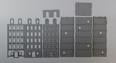 15mm European City Building (Matboard) - 15MCSS109 (Online Order Only)
