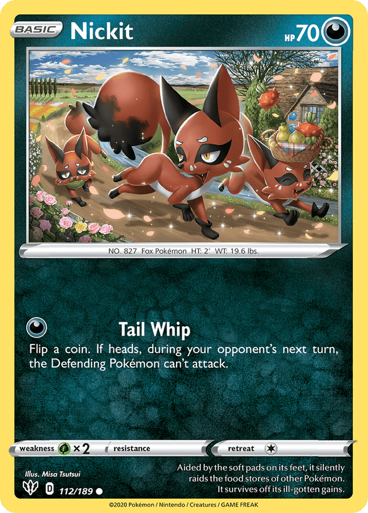 Nickit (112/189) [Sword & Shield: Darkness Ablaze] (Online Only)