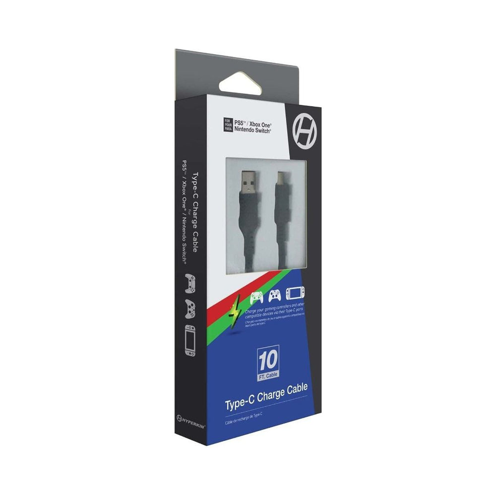 Type-C Charge Cable Compatible With PS5 / Xbox Series X® / Nintendo Switch® (Hyperkin) (Online Order Only)