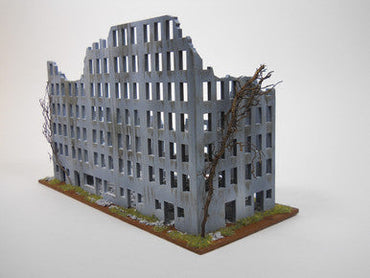 Ruined City Building (MDF) - 15MMDF267 (Online Order Only)