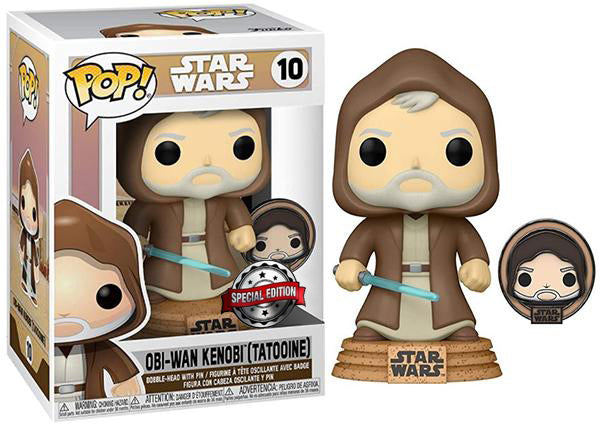 Obi-Wan Kenobi w/ Pin (Tatooine) 10 - Special Edition Exclusive (Online Order Only)