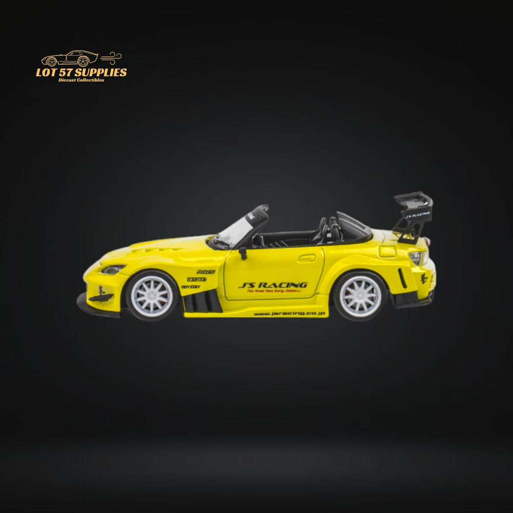 Microturbo Honda S2000 JS Racing Custom in Indy Yellow Pearl 1:64 (ONLINE ORDER ONLY)