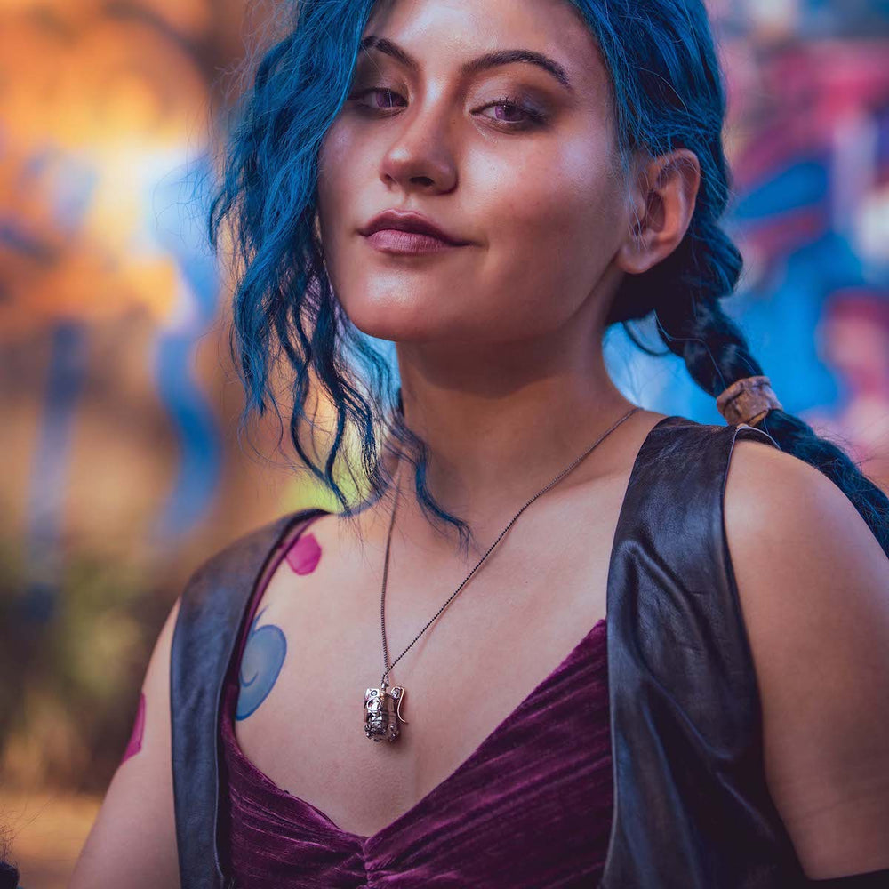 League of Legends X RockLove ARCANE Articulated Jinx Chomper Pendant (ONLINE ORDER ONLY)