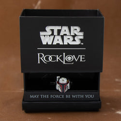 Star Wars X RockLove Boba Fett Helmet Ring (ONLINE ORDER ONLY)