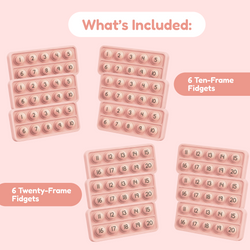 10 Frame Fidgets (Set of 12) (ONLINE ORDER ONLY)