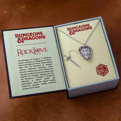 Dungeons and Dragons X RockLove Fighter Sword and Shield Necklace (ONLINE ORDER ONLY)