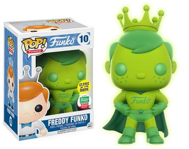 Freddy Funko (Superhero, Green Gamma Glow) 10 - Funko Shop Exclusive/5000 Made (Online Order Only)