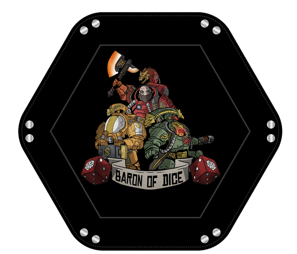 Space Dwarves | Premium Dice Tray