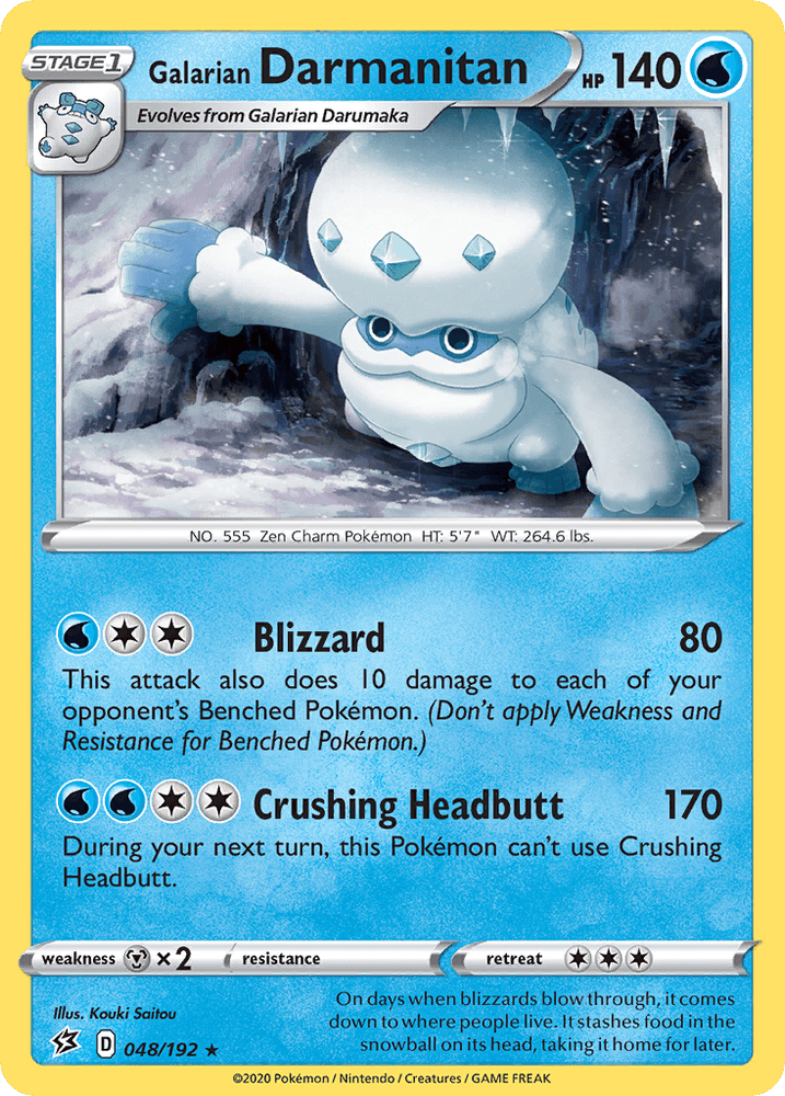 Galarian Darmanitan (048/192) [Sword & Shield: Rebel Clash] (Online Only)