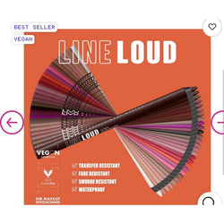 Set Of 25 NYX LINE LOUD VEGAN LONGWEAR LIP LINER Fierce Flirt (ONLINE ORDER ONLY)