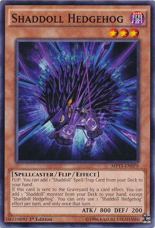 Shaddoll Hedgehog [MP15-EN079] Common (ONLINE ORDER ONLY)