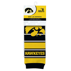 Iowa Hawkeyes Baby Leg Warmers (ONLINE ORDER ONLY)