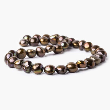 10mm - 11mm Chocolate Baroque Pearl, 15 inch, 36 pieces (ONLINE ORDER ONLY)