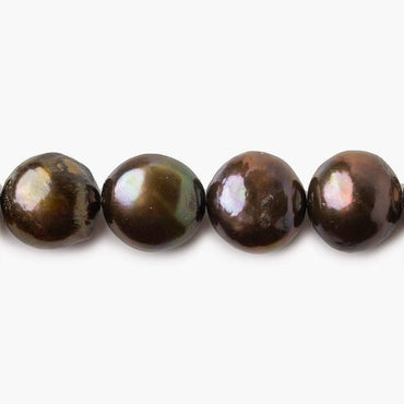 10mm - 11mm Chocolate Baroque Pearl, 15 inch, 36 pieces (ONLINE ORDER ONLY)