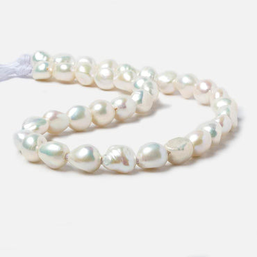 10mm-12mm Cream   Baroque Large Hole Pearls 15 in. 33 pcs (ONLINE ORDER ONLY)