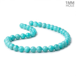10mm Amazonite Plain Round Beads 16 inch 40 pieces AA 1mm hole (ONLINE ORDER ONLY)