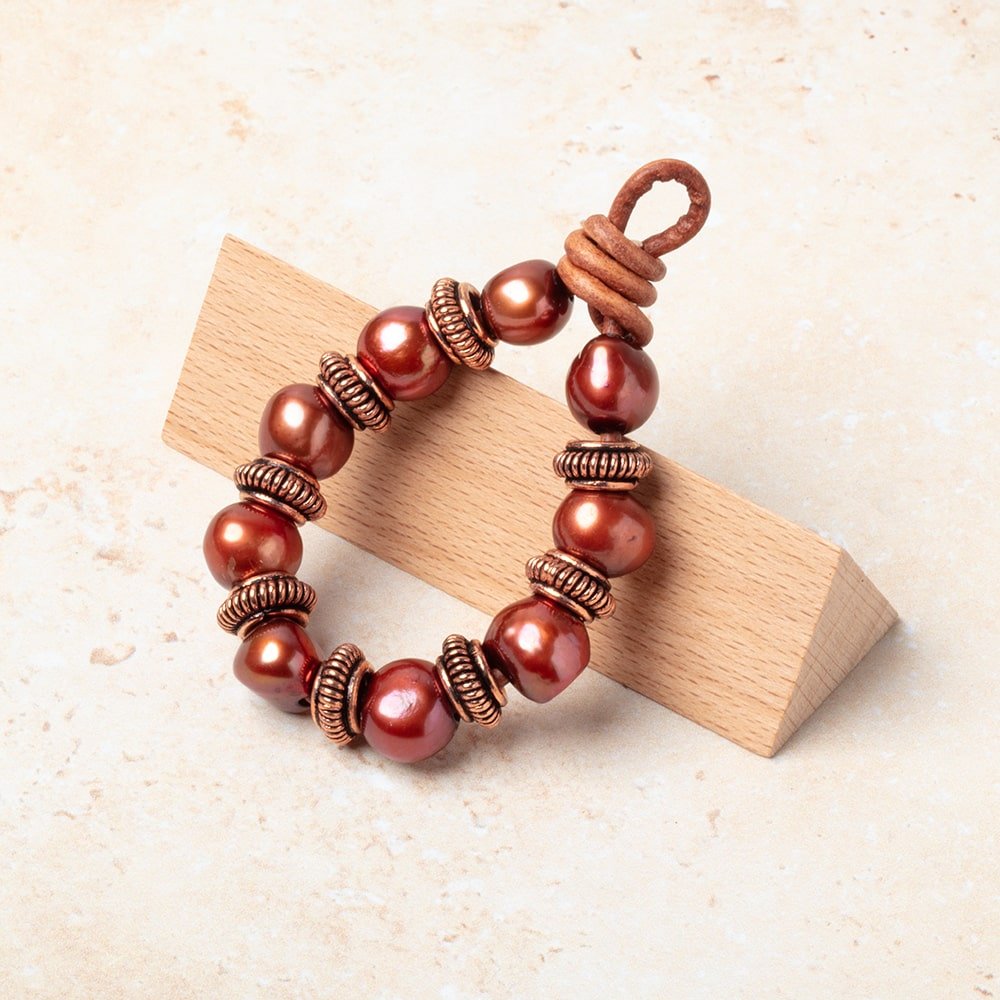 10mm Pinwheel Spacer with 4mm Large Hole 8 inch 43 Beads (ONLINE ORDER ONLY)