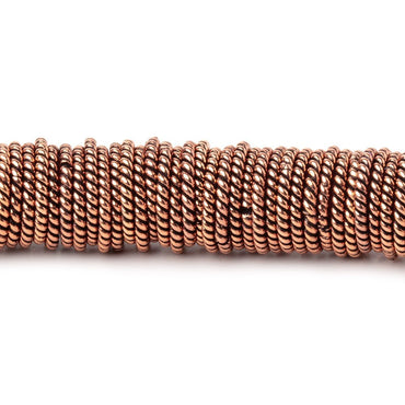 10mm Antiqued Copper Twisted Jumpring 8 inch 176 pieces (ONLINE ORDER ONLY)