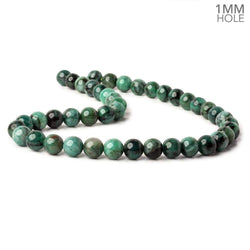 10mm Brazilian Emerald Plain Round Beads 16 inch 43 pieces 1mm Hole (ONLINE ORDER ONLY)