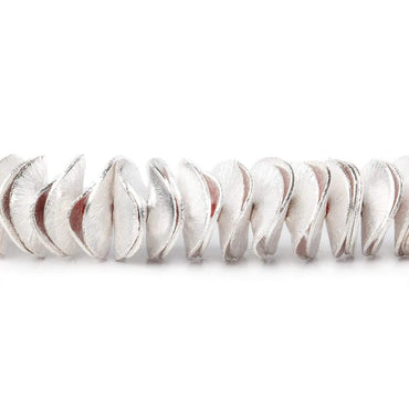 10mm Brushed Wavy Disc Spacers 8 inch 130 Beads (ONLINE ORDER ONLY)