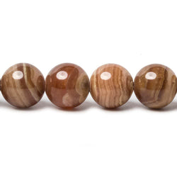 10mm Chocolate Brown Rhodochrosite plain round beads 15.5 inch 40 pieces (ONLINE ORDER ONLY)