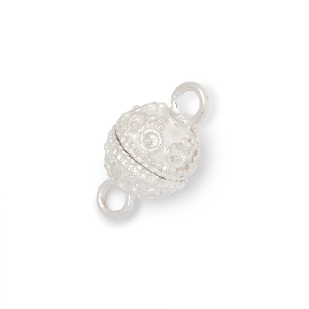 10mm Circle & Dot Design Magnetic Clasp 1 piece (ONLINE ORDER ONLY)