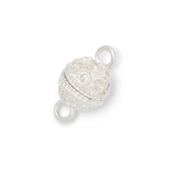 10mm Circle & Dot Design Magnetic Clasp 1 piece (ONLINE ORDER ONLY)