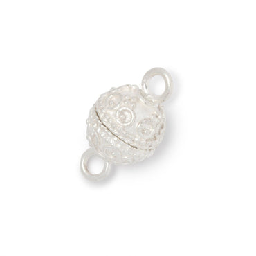 10mm Circle & Dot Design Magnetic Clasp 1 piece (ONLINE ORDER ONLY)