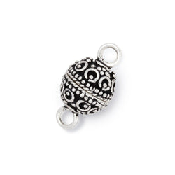 10mm Circle & Dot Design Magnetic Clasp 1 piece (ONLINE ORDER ONLY)
