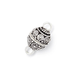 10mm Concentric Dot Design Magnetic Clasp 1 piece (ONLINE ORDER ONLY)