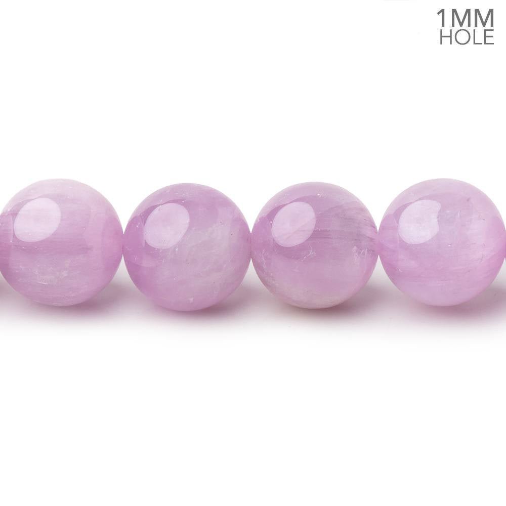10mm Kunzite Plain Round Beads 16 inch 40 pieces 1mm hole (ONLINE ORDER ONLY)