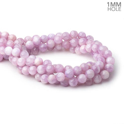 10mm Kunzite Plain Round Beads 16 inch 40 pieces 1mm hole (ONLINE ORDER ONLY)