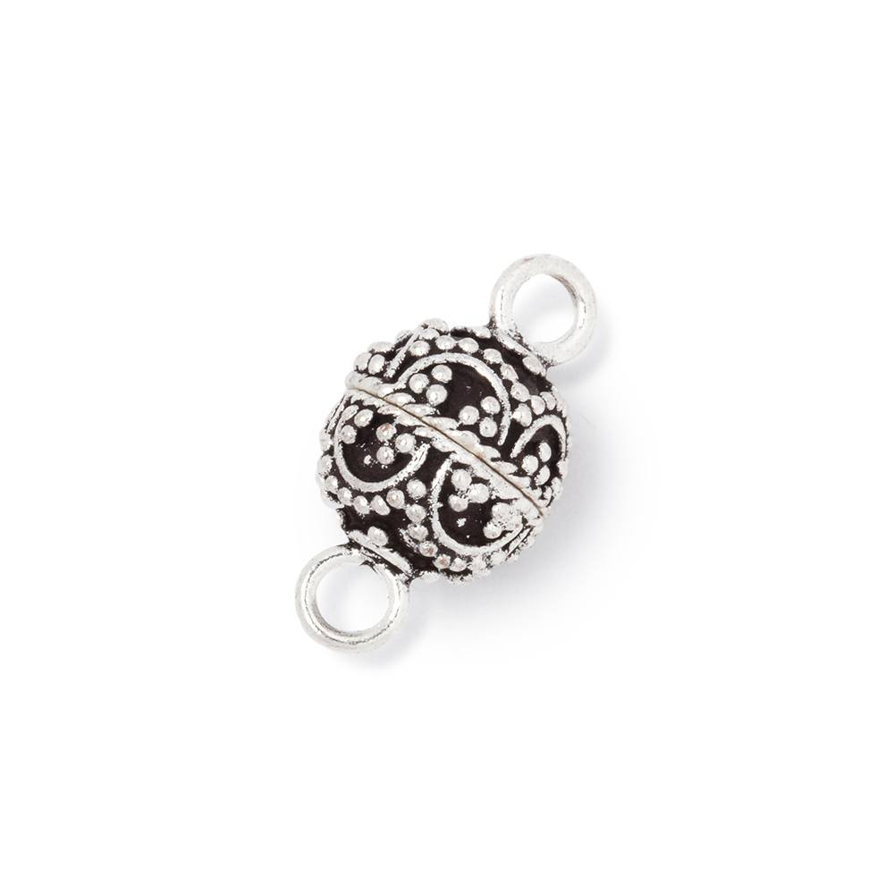 10mm Miligrain Arch Design Magnetic Clasp 1 piece (ONLINE ORDER ONLY)