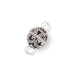 10mm Miligrain Arch Design Magnetic Clasp 1 piece (ONLINE ORDER ONLY)