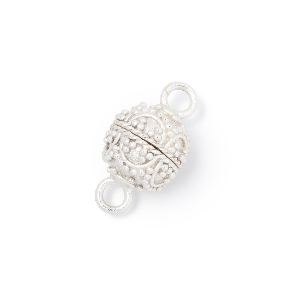 10mm Miligrain Arch Design Magnetic Clasp 1 piece (ONLINE ORDER ONLY)