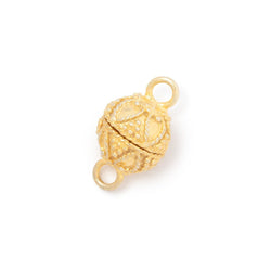 10mm Miligrain Pear Design Magnetic Clasp 1 piece (ONLINE ORDER ONLY)