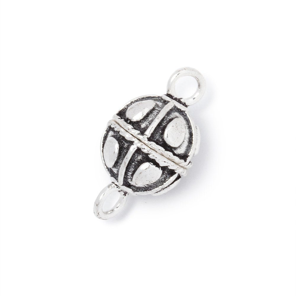 10mm Plain Pear Design Magnetic Clasp 1 piece (ONLINE ORDER ONLY)