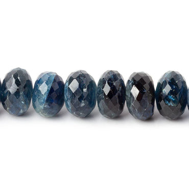 10mm Tanzanian Kyanite Faceted Rondelle Beads 32 beads 8 inch (ONLINE ORDER ONLY)