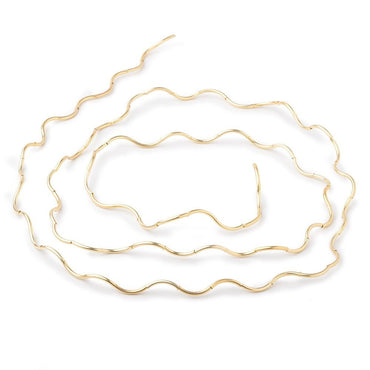 10mm x 1mm Curved Tube Beads 32 inch 80 pieces (ONLINE ORDER ONLY)