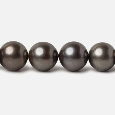 10x10-11x11mm Peacock Tahitian Round Saltwater Pearls 16 inch 38 pieces A (ONLINE ORDER ONLY)