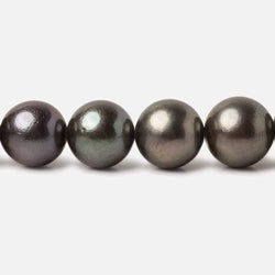 10x10-12x11.5mm Peacock Tahitian Round Saltwater Pearls 16 inch 38 pieces A (ONLINE ORDER ONLY)