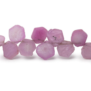 10x10-12x9mm Pink Sapphire Slice Beads 7 inch 28 pieces (ONLINE ORDER ONLY)